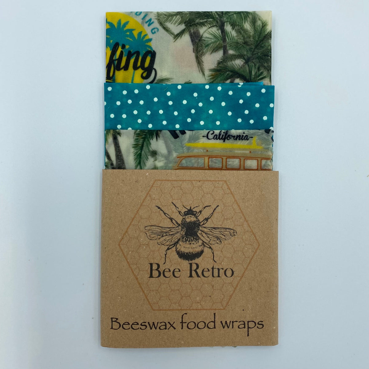 California Dreaming Eco Friendly Beeswax Wraps