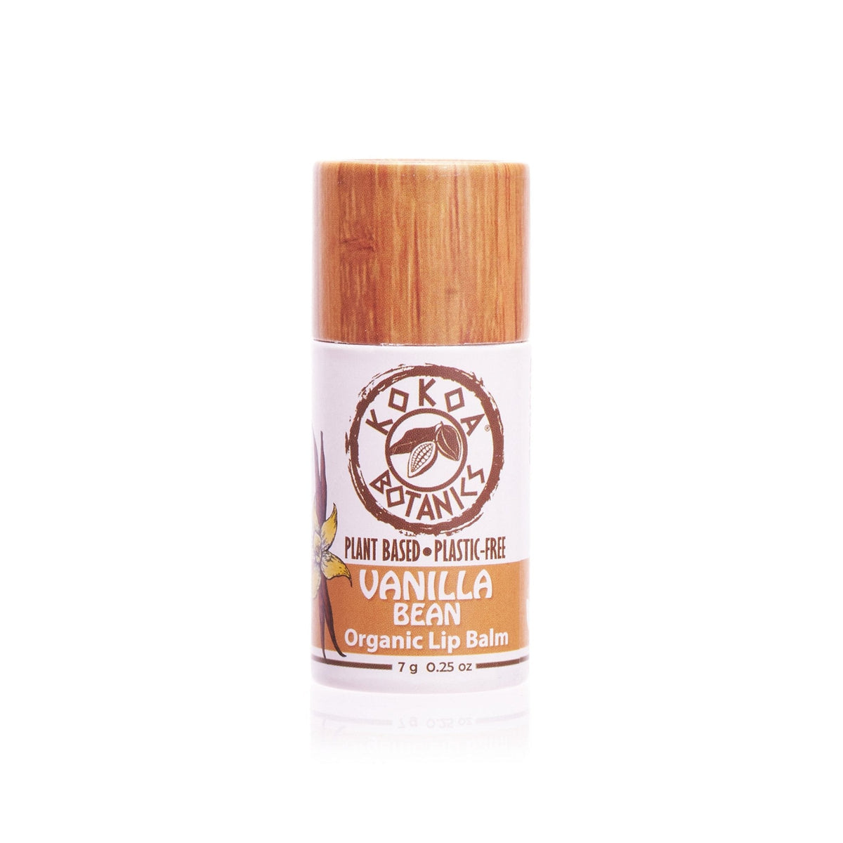 Vanilla Bean - Natural Lip Balm - Vegan - Plastic-Free .25 oz