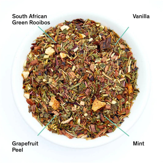 Cocteau - Vanilla Grapefruit Mint Rooibos Tea (Caffeine Free)