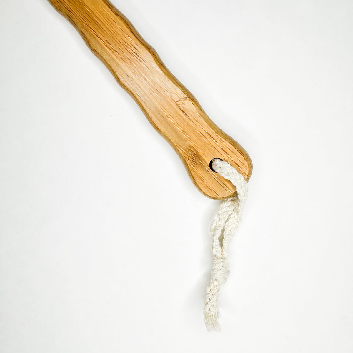 Long Handle Bamboo Dry Body Brush | Natural Sisal Bristles