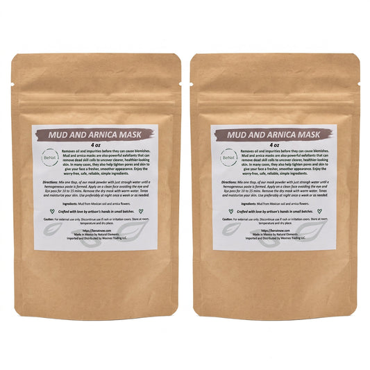 2-Pack Mud & Arnica Facial Mask