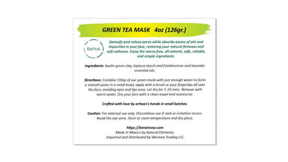 Green Clay Mask | Pore-Refining Facial Detox