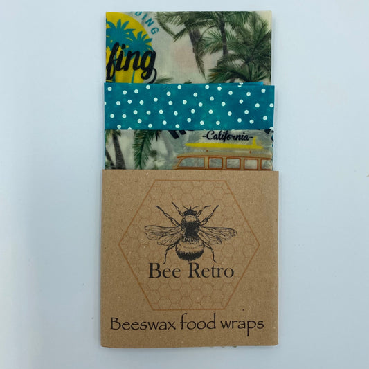 California Dreaming Eco Friendly Beeswax Wraps