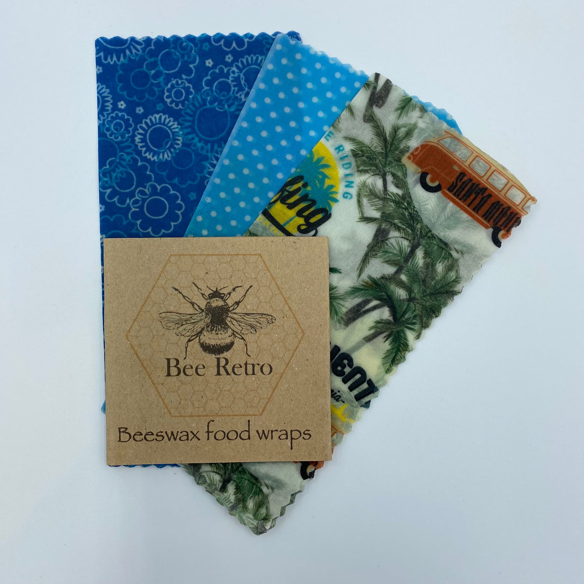 California Dreaming Eco Friendly Beeswax Wraps