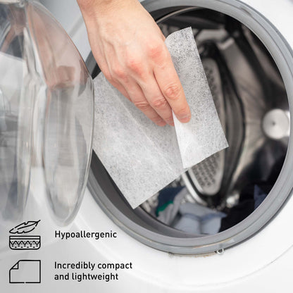 Eco-Friendly Laundry & Wellness Bundle – Detergent Sheets, Wool Dryer Balls, and Essential Oils