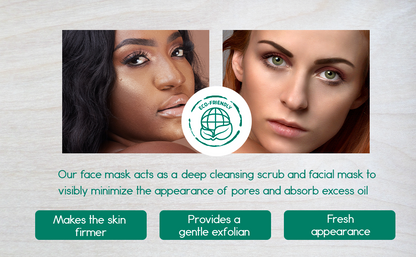2-pack Activated Charcoal Facial Mask