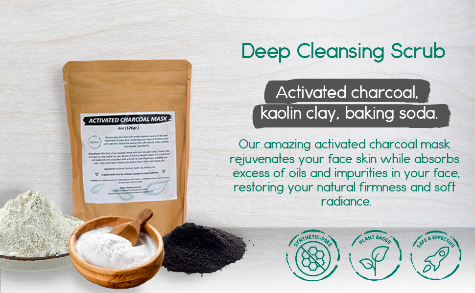 2-pack Activated Charcoal Facial Mask